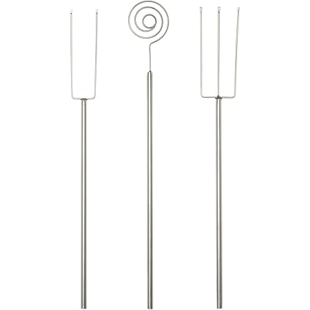 Ateco 1378 Dipping Tool 3-Piece Set, Stainless Steel