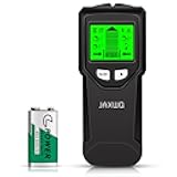 Stud Finder Wall Scanner - 5 in 1 Stud Finder Tool w/Microprocessor Chip and HD LCD Display, Stud Detector Beam Finders for the Center and Edge of Wood AC Wire Metal Studs Joist Pipe (Black Seaweed)