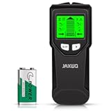 Stud Finder Wall Scanner - 5 in 1 Stud Finder Tool w&sol;Microprocessor Chip and HD LCD Display&comma; Stud Detector Beam Finders for the Center and Edge of Wood AC Wire Metal Studs Joist Pipe &lpar;Black Seaweed&rpar;