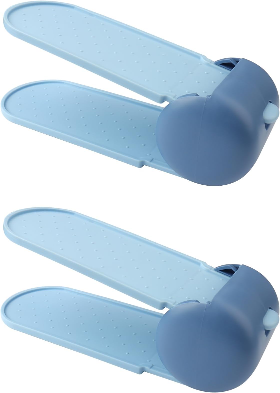 Roellgs Space Saving Shoe Rack 2 Piece Shoe Slot Organiser Double Shoe ...