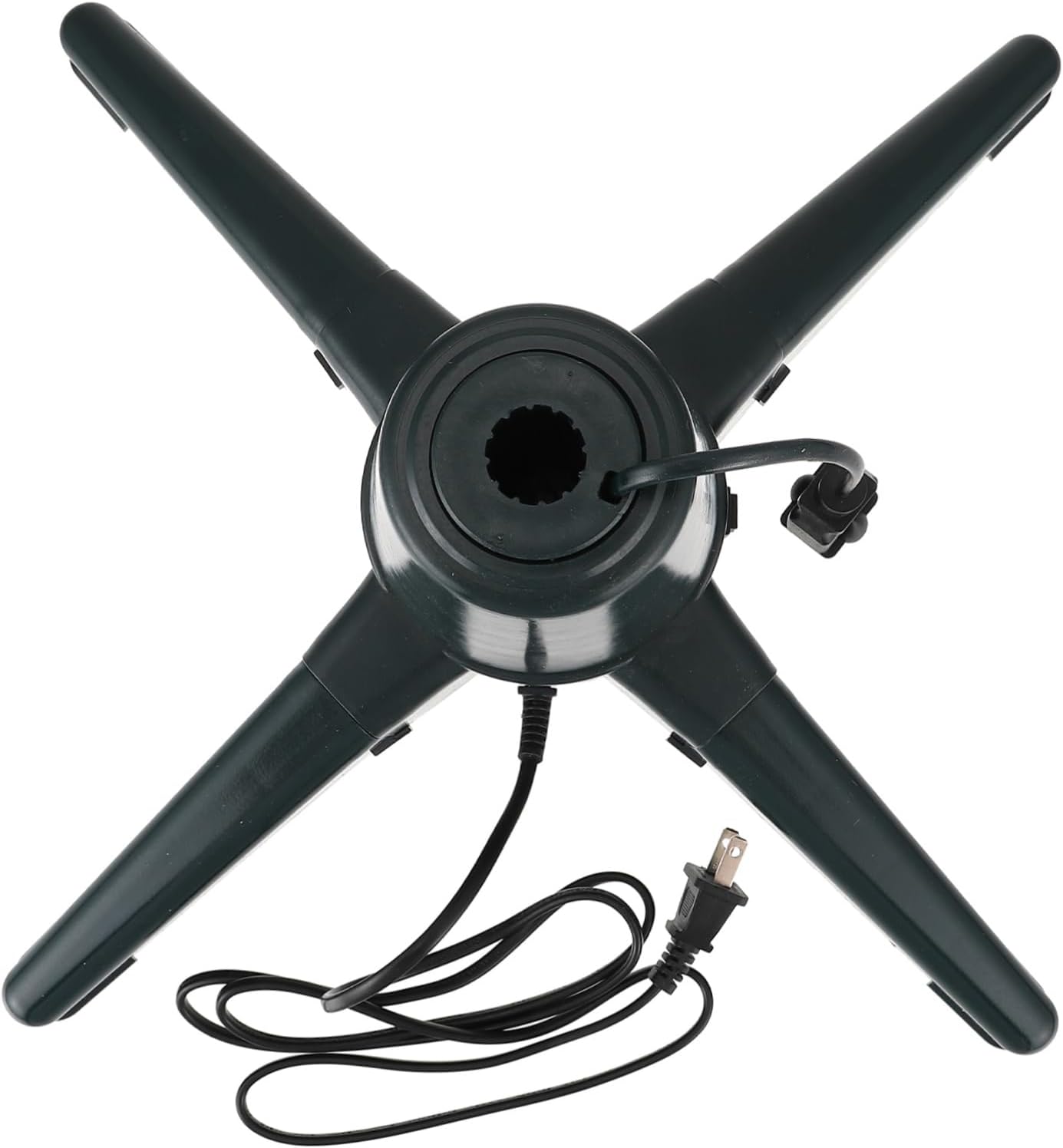 1pc Electric Christmas Tree Stand Premium Base Support for Trees Smooth Edges Stable Design for Restaurant Decorations Us Compatible