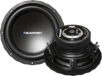 BLAUPUNKT GTX10D 10" Car Subwoofer Non Pressed Paper Cone 1350 Watts ASV Coils