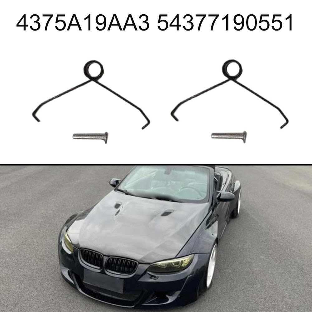 Zestaw sprężyn wspornika dachowego do BMW E93 F3 do M3 Direct Fit 54375a19aa3 54377190551 54377190552 odporna na zużycie konstrukcja z tworzywa sztucznego i metalu