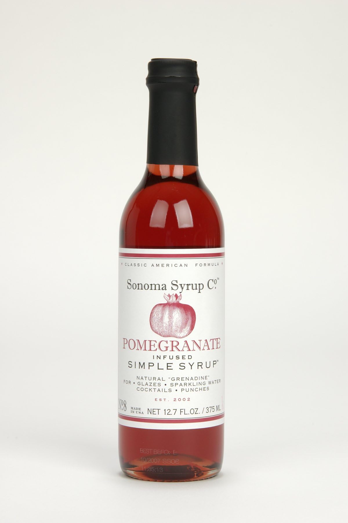 Sonoma Syrup Pomegranate Simple Syrup12.7 oz