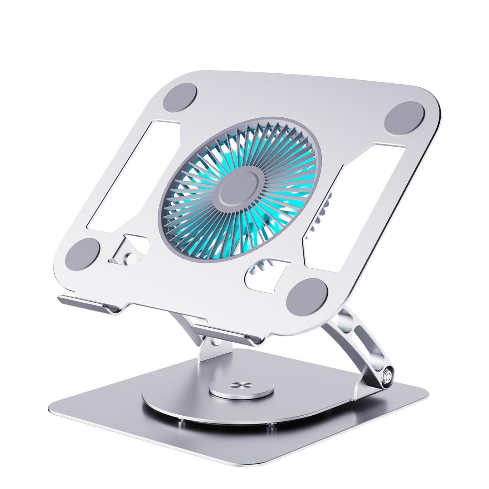 Plateau Ordinateur Portable Coussin Ordinateur Portable SAIJI - Table Réglable Hauteur/angle, Jusqu'à 17 Pouces Support Pc Jusqu'à 17