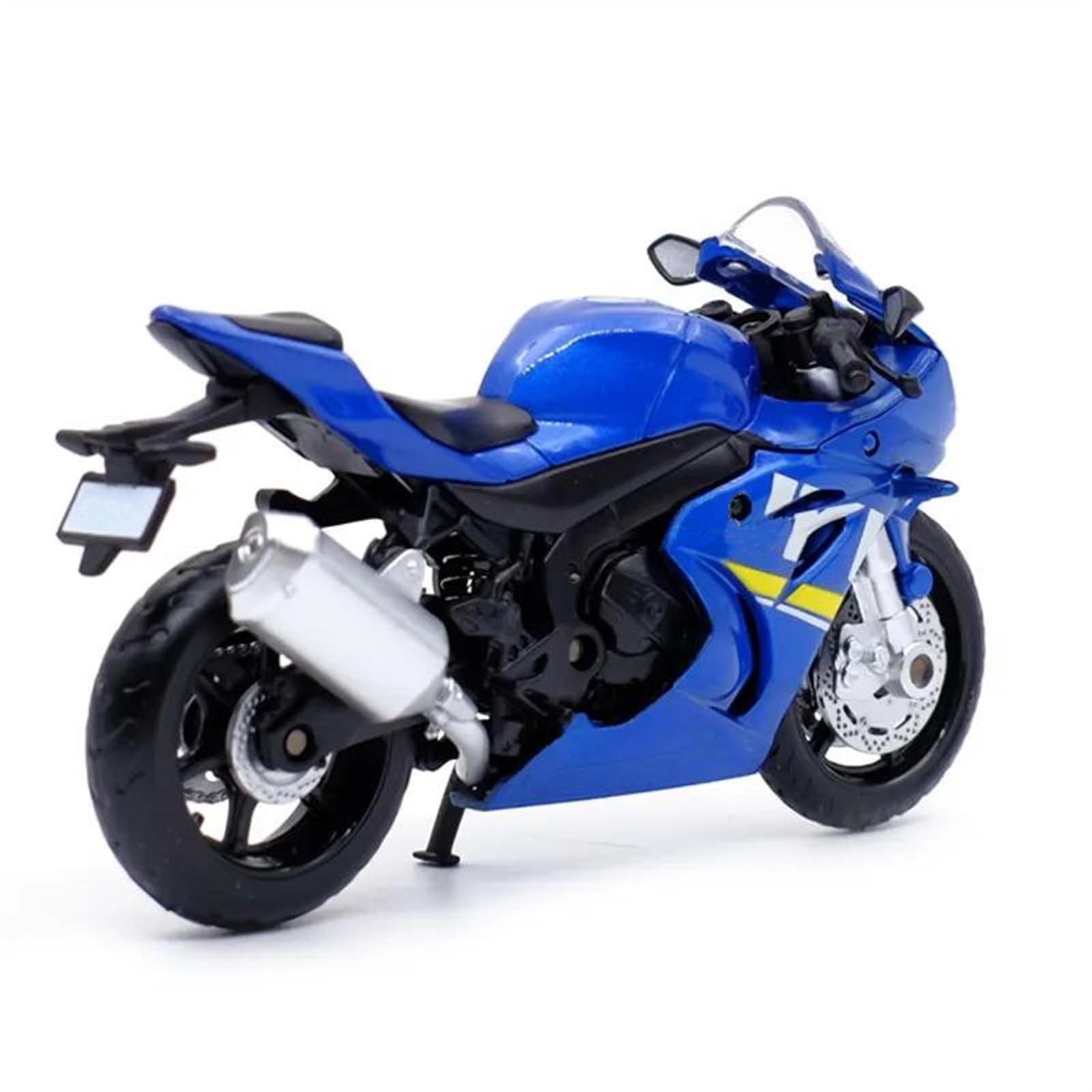 SEYXF Motorbike Toy Motorcycle Metal Model Collection Simulation Diecasts Gifts for Suzuki GSX-R 1000 1:18(Blue)