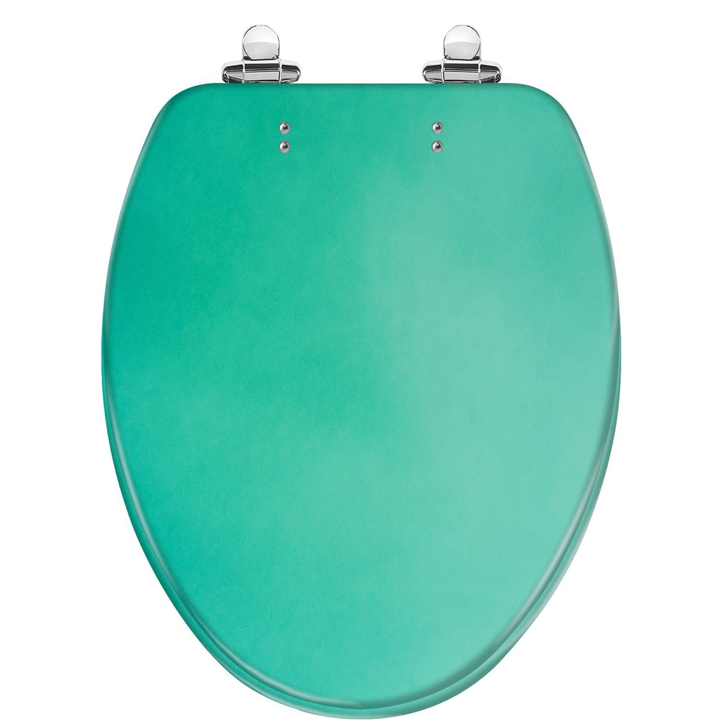 Tazyyzuu Multi9 White Resin Elongated Toilet Seat With Slow-Close Lid And Quick-Release Hinges Easy To Clean(,Elongated)