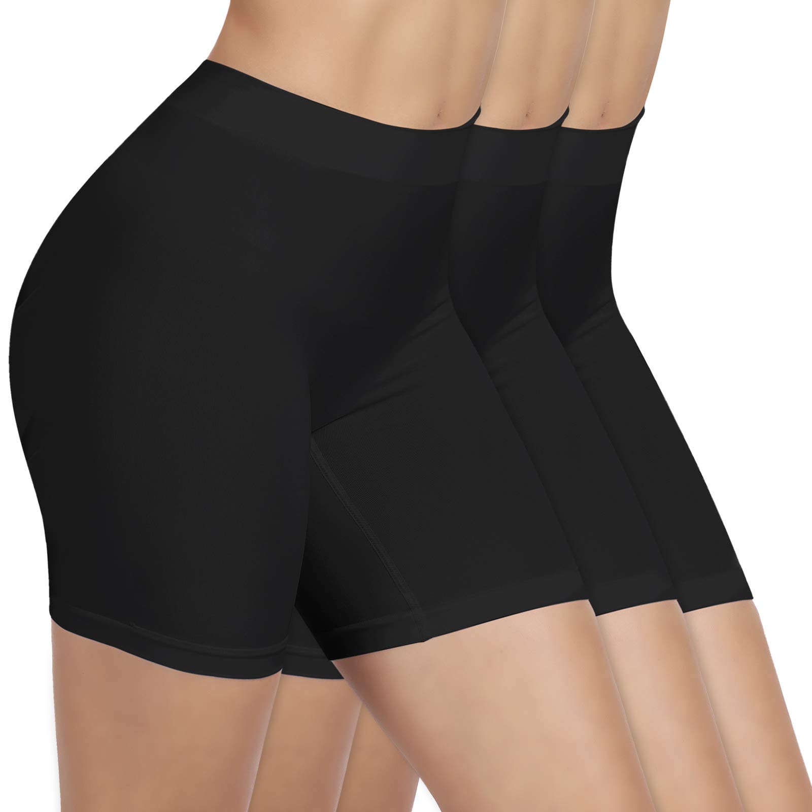 SIHOHAN Radlerhose Damen kurz, Unterhosen mit Bein Boxershorts Damen Kurze Leggings Shorts, Unterziehhose Hose unter Kleid Radler Unterwäsche, hohe Taille und Bequem