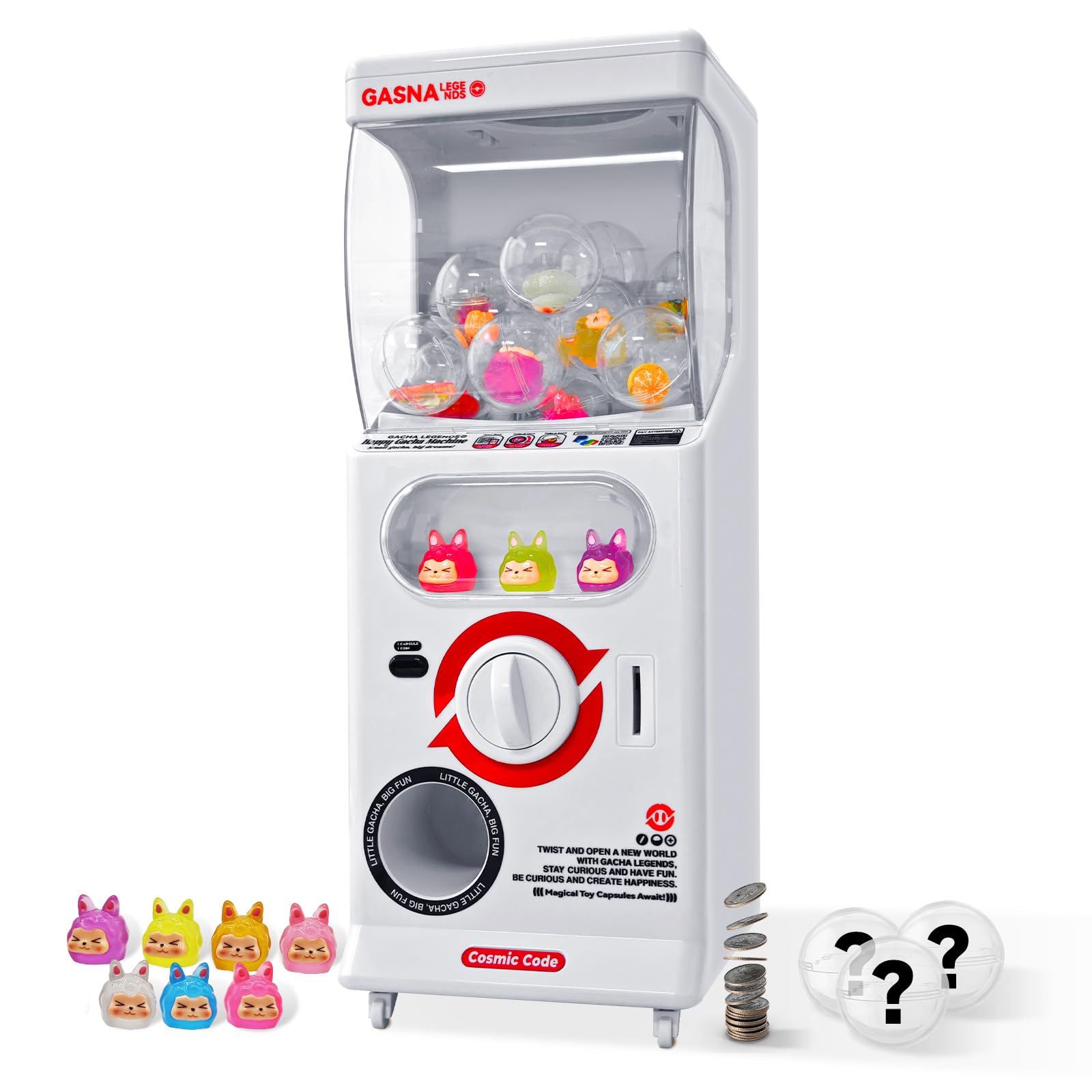 Amazon.com: Howwide Capsule Vending Machine Toy Mini Vending