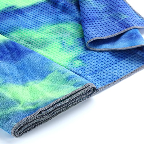 Getfitsoo Yoga Mate Perfect Yoga Towel Mat | 72" x 24" - Image 3