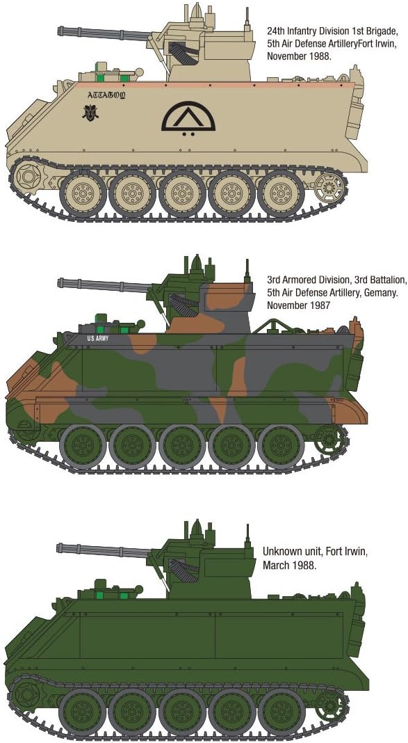 Academy Hobby Model Kits Scale Model : Armor Tanks & Artillery Kits (1/35 M163 Vulcan Air Defense System)