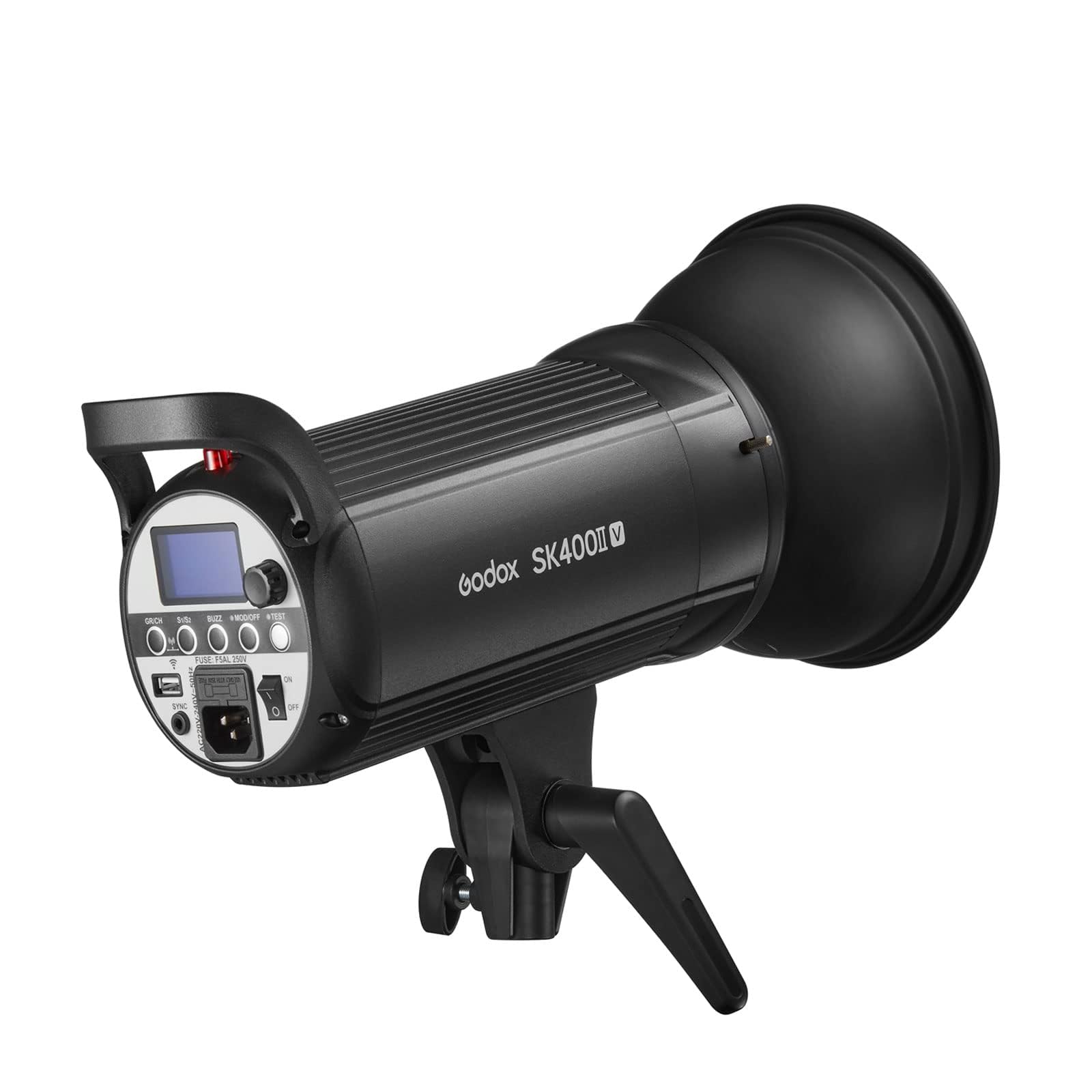 GODOX SK400IIV Flash da Studio LED 400W con Attacco Bowens, Sistema Wireless 2.4G X GN65 5600±200K Lampada pilota LED Luce Video Kit SK400II-V, GODOX SK400II V per Fotografia in Studio