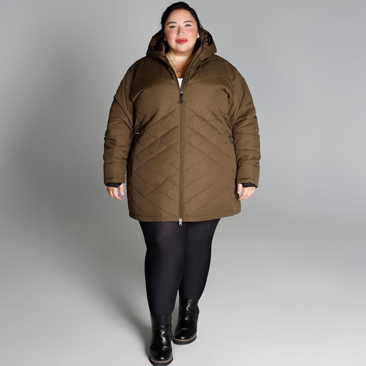 Snow Country Outerwear 1X-6X Mid Length Juniper Insulated Parka Coat