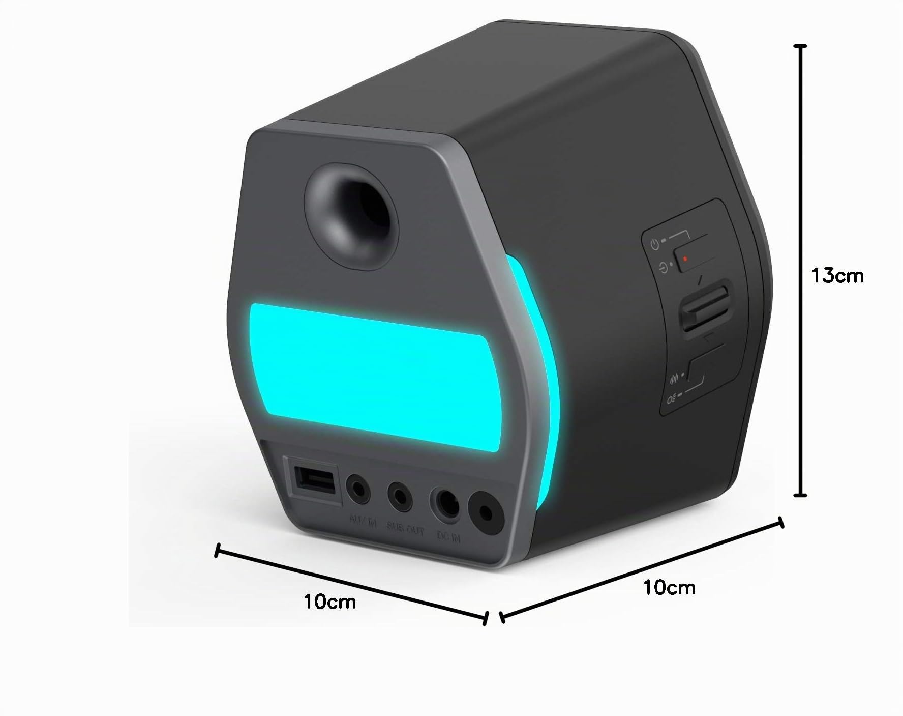 Edifier G2000 2.0 - Caja de Juegos con Bluetooth (RGB), Color Negro