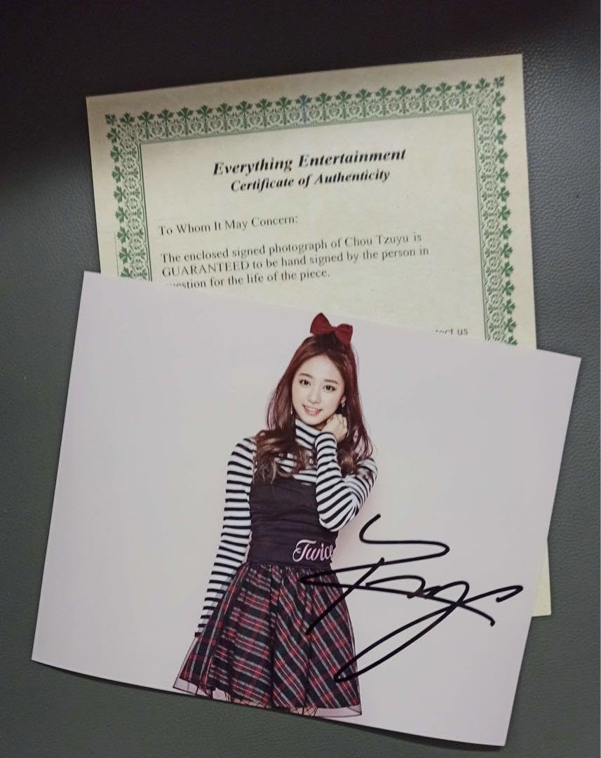 TWICE ツウィ サイン直筆トレカセット