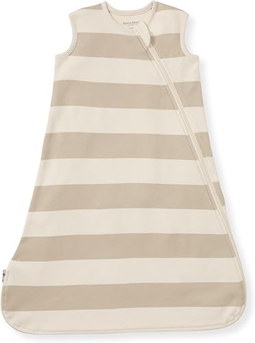 Miniatura 17 de Burt's Bees Baby Unisex Newborn Essentials 100% Organic Cotton Beekeeper Wearable Blanket Azul Abeja Dorada Acolchada,azul (Quilted Blue),Rayas de