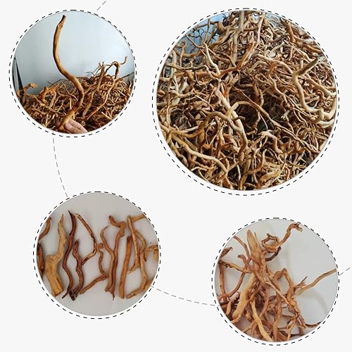 Miniatura 2 de 5 piezas de madera flotante para acuario de madera flotante, decoraciones de pecera, ramas de madera maciza de reptiles para pecera, escondite de