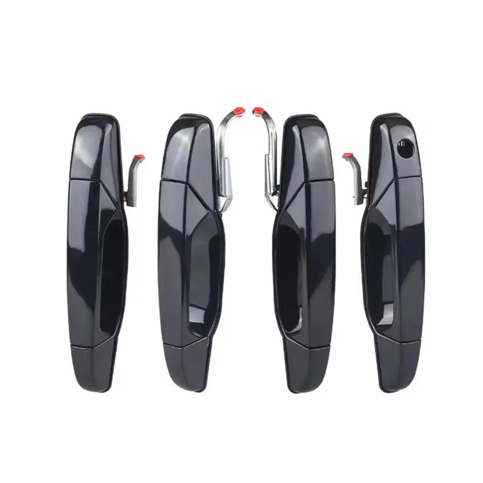 Kvkqmlfeaw One Color Outer Door Handle For Chevy For Silverado For Tahoe For Suburban Auto External Door Handle 4Pcs Exterior Handle
