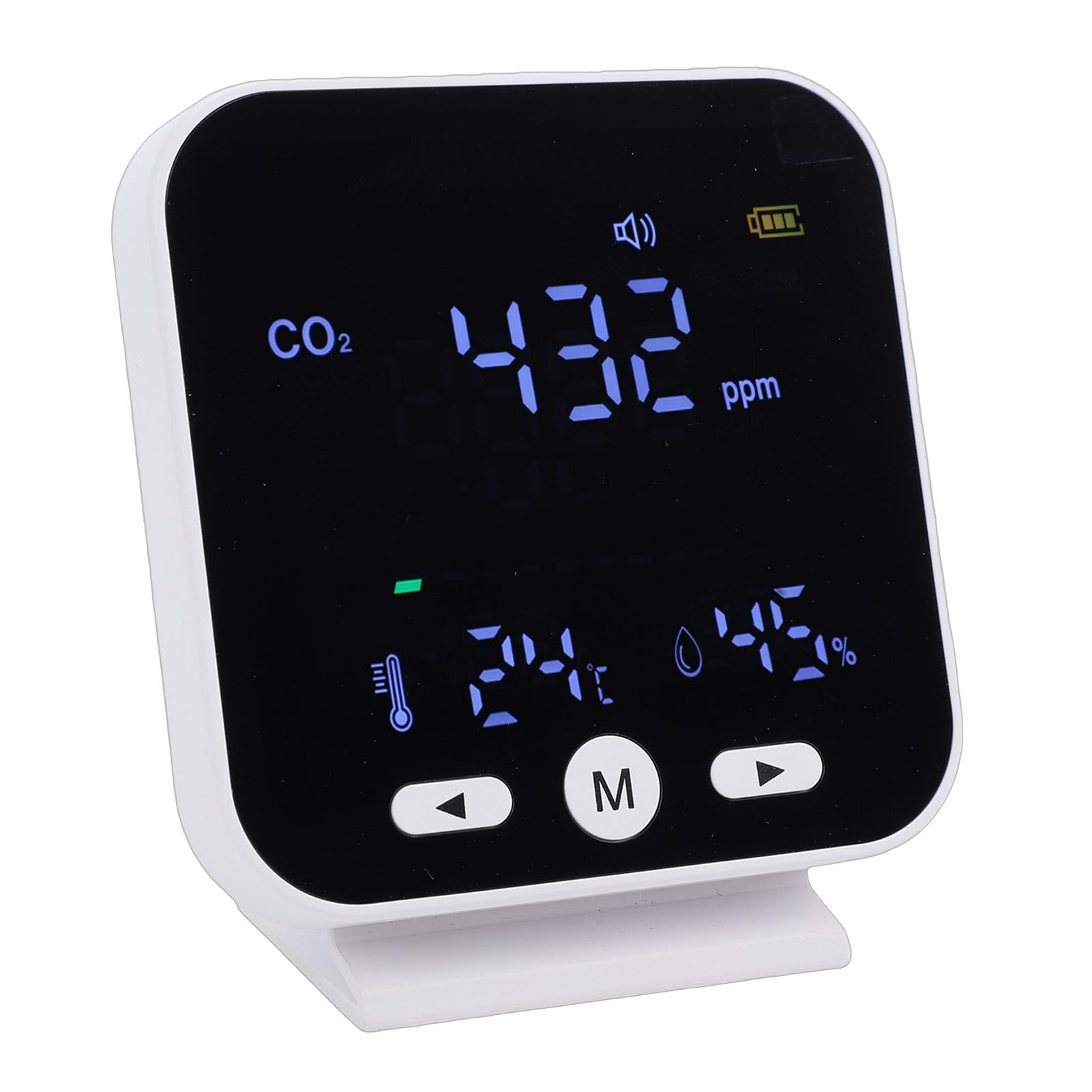 Detector de CO2 con Monitor de Temperatura y Humedad
