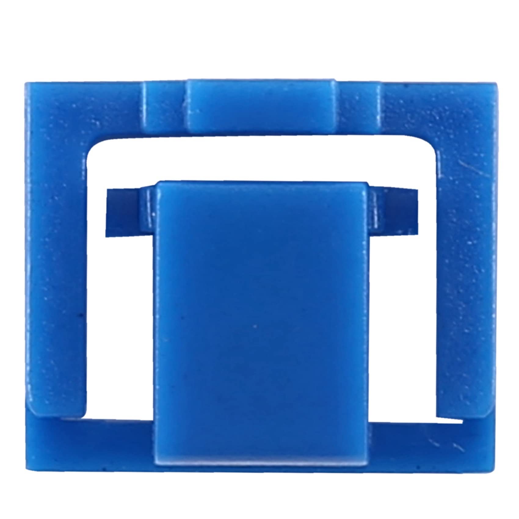 500 Stück, blau, RJ45, Ethernet-Port, LAN-Hub, Staubschutzkappe, Blockout-Schutz, mit Schloss
