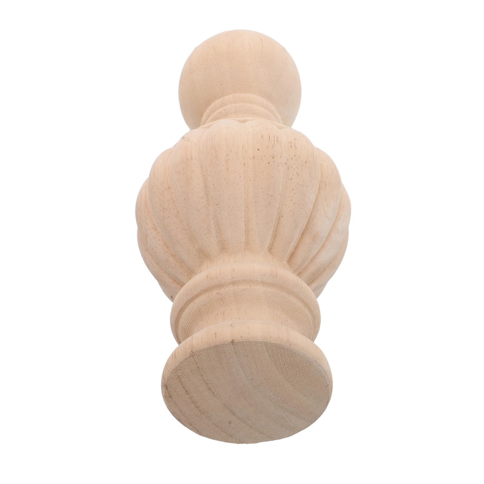 Embouts de poteau en bois de vase décoratif pour finition haut de gamme