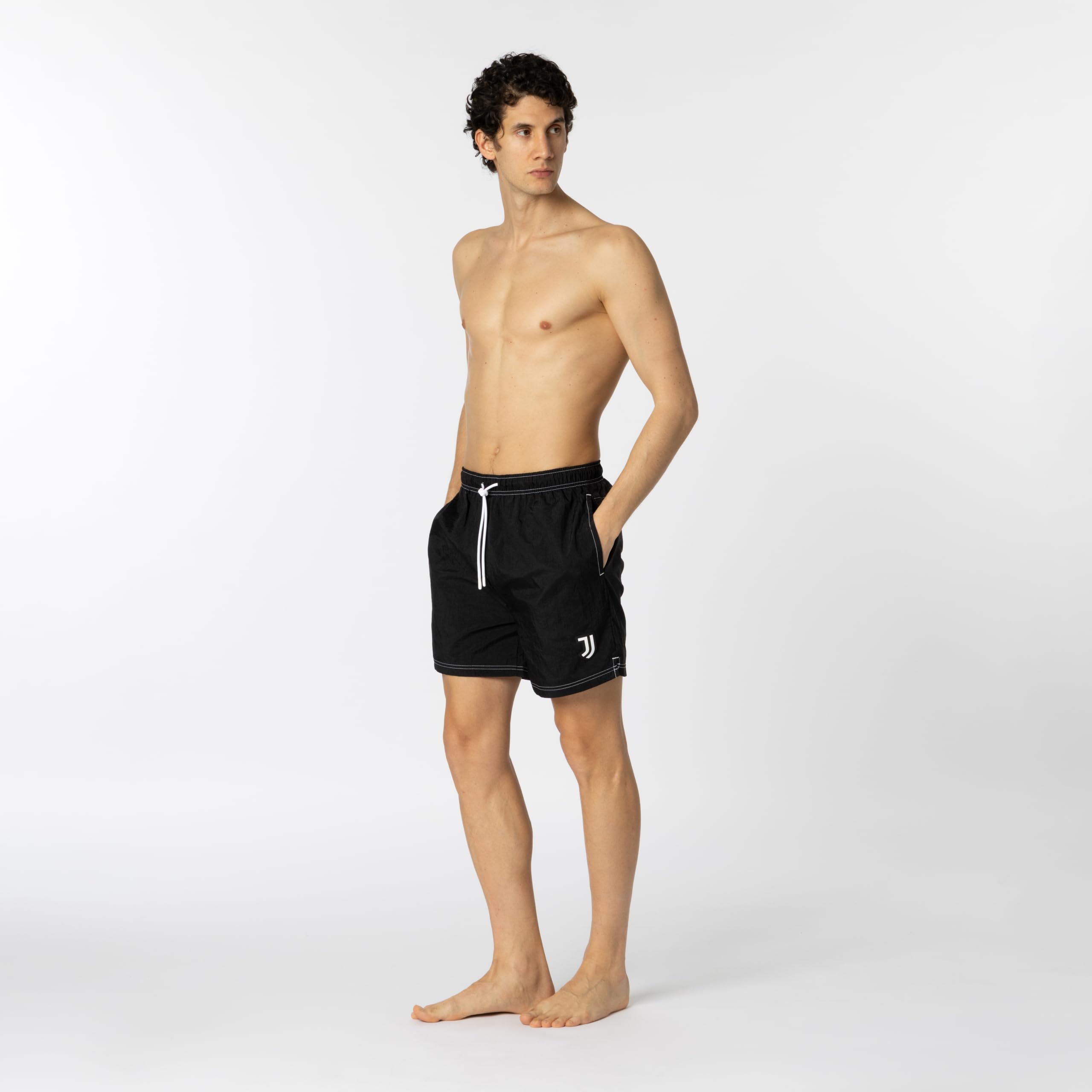 Juventus - Costume da Bagno Uomo Dailywear Collection - Boxer Mare Piscina Bianconero - Prodotto Ufficiale Juventus - FC - XXL