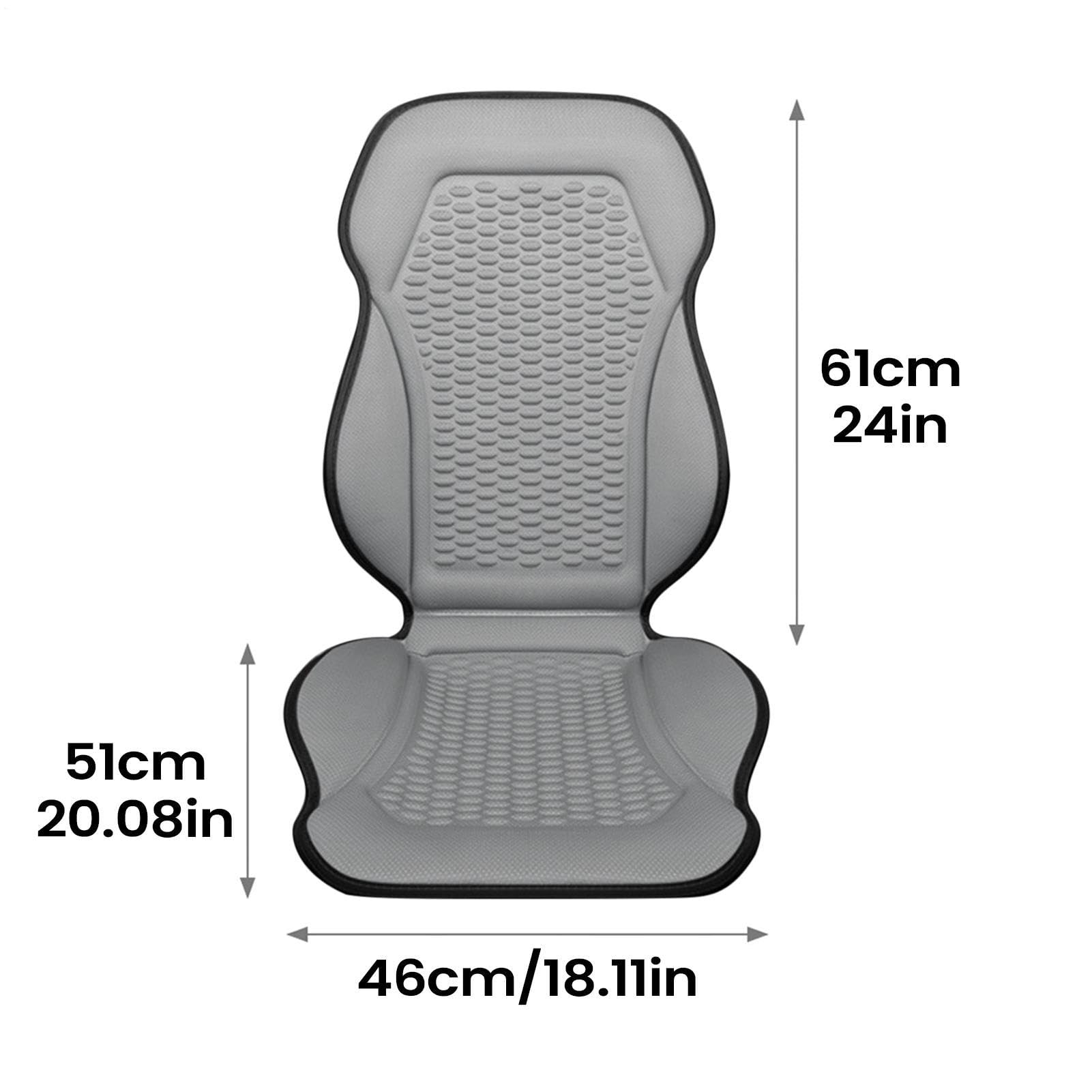 Coussin de Siège Auto Rafraîchissant | Antidérapante Respirante Été Ergonomique - Housses De Siège Auto Rafraîchissantes Ventilées,Pour Camion Camping-Car Berline Véhicule Voyage Long Trajet Conduite