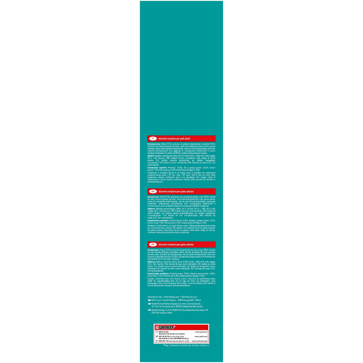 Purina ONE Bifensis Comida Pienso para Gato Esterilizado Adulto con Pollo, Bolsa de 2,8kg (Paquete de 2)