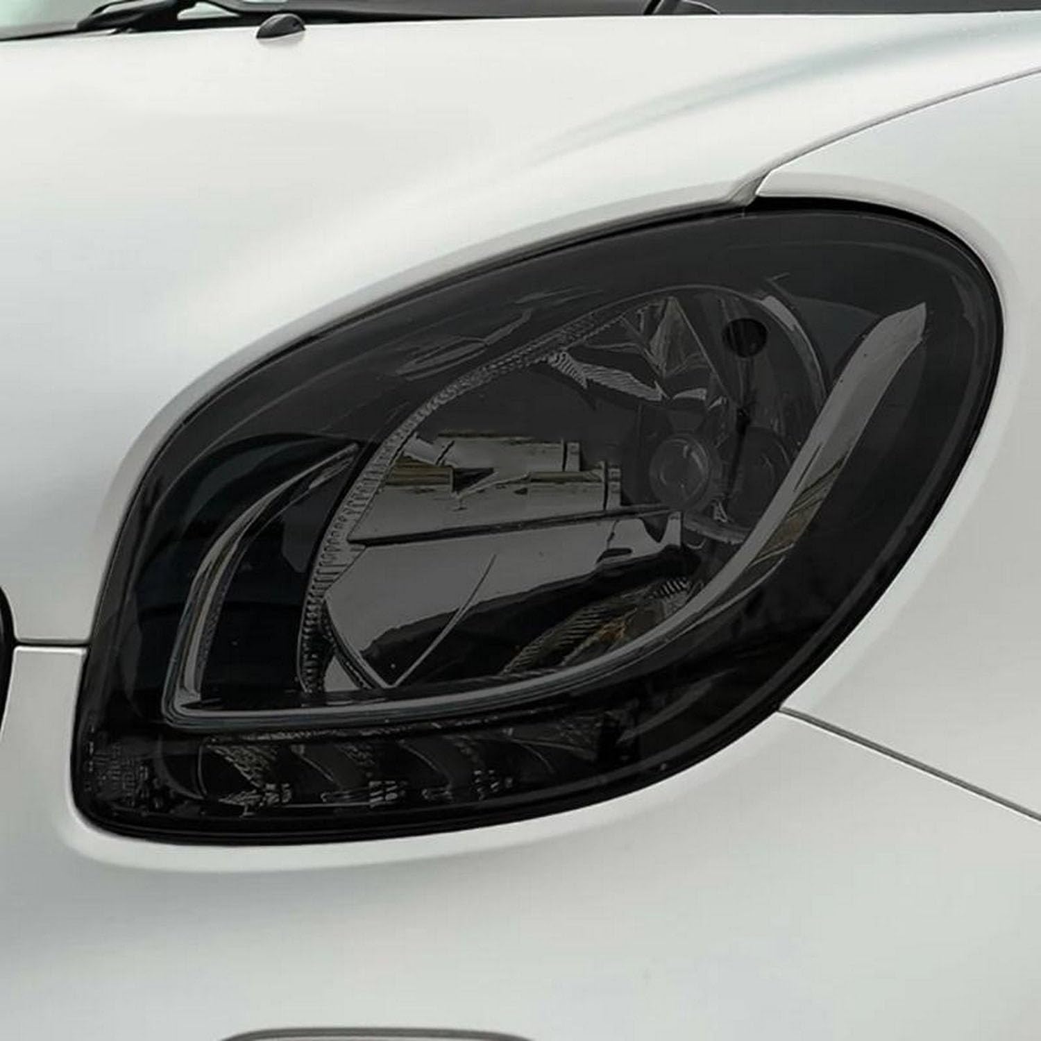 Protection carrosserie Smart Fortwo 2016-2023 film TPU anti-rayures de stationnement urbain