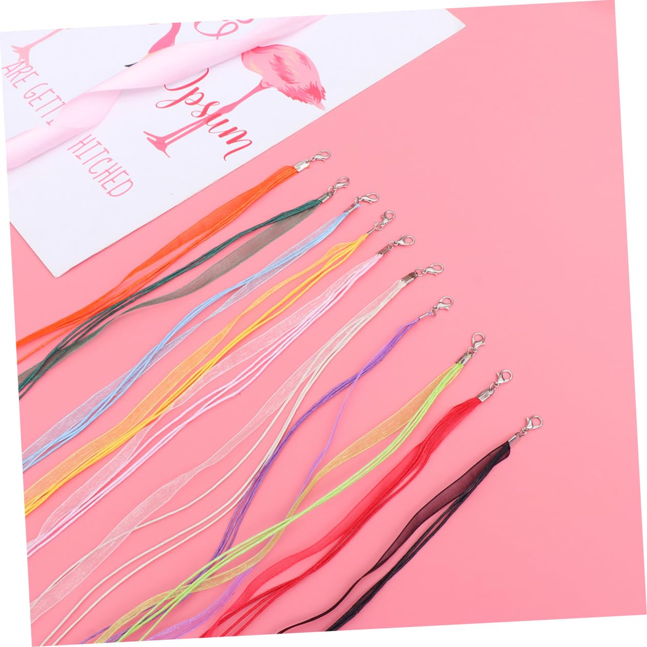 Cordón para Collar de Joyería en Hilo Encerado 100 Piezas