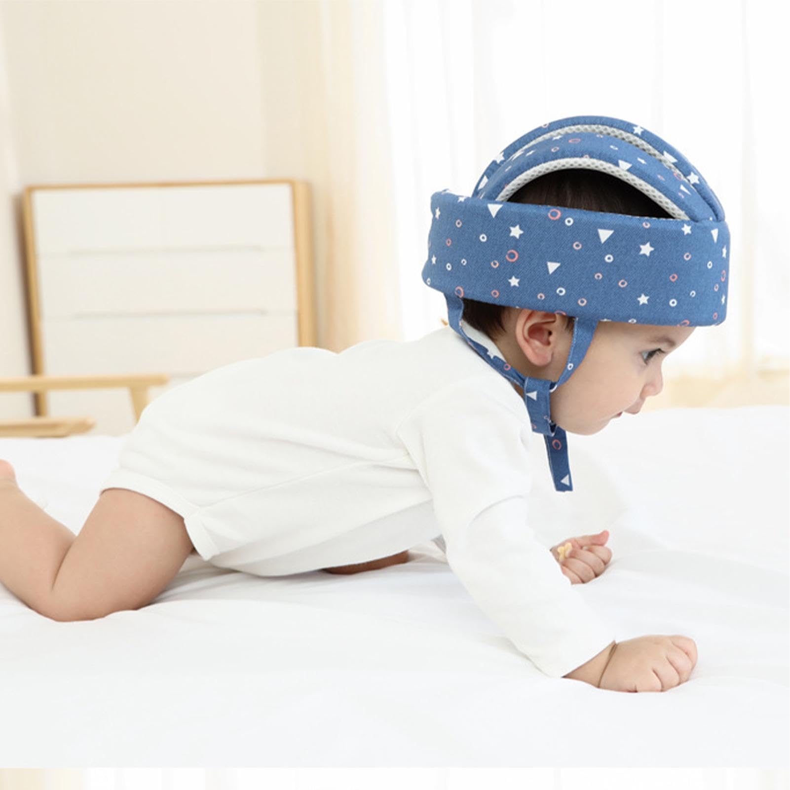 HTN - Casco Per La Sicurezza Per Bambini Protezione Alla Testa Del Bambino Per Bambini Geste Soft Per I Camminate 8456653740725