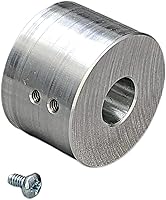Vista 1 de Smoke Daddy - Buje de aluminio para parrillas de pellets y ahumadores, mejora tu buje de plástico Ajuste universal resistente al calor