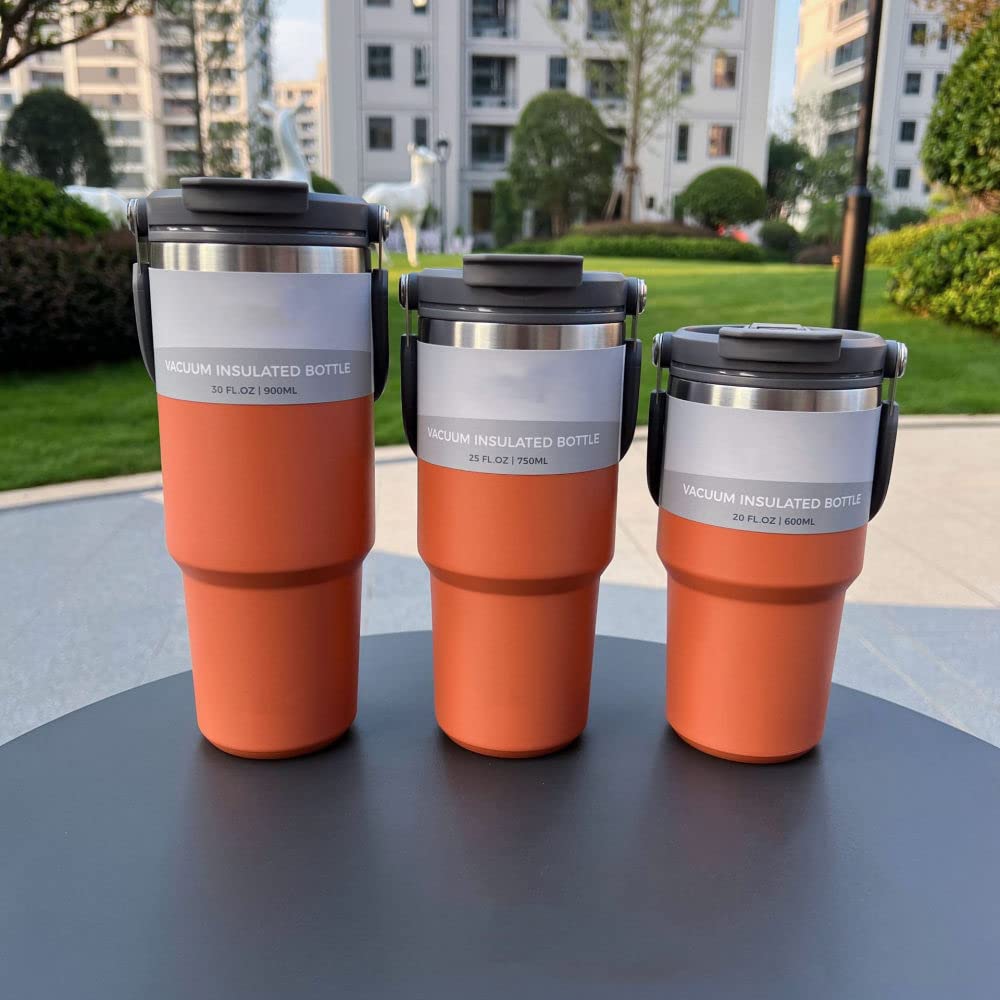 Coffee Cup Thermos Bottle Stainless Steel Double-layer Insulation Cold And Hot Travel Mug Vacuum Flask Car Water Bottle