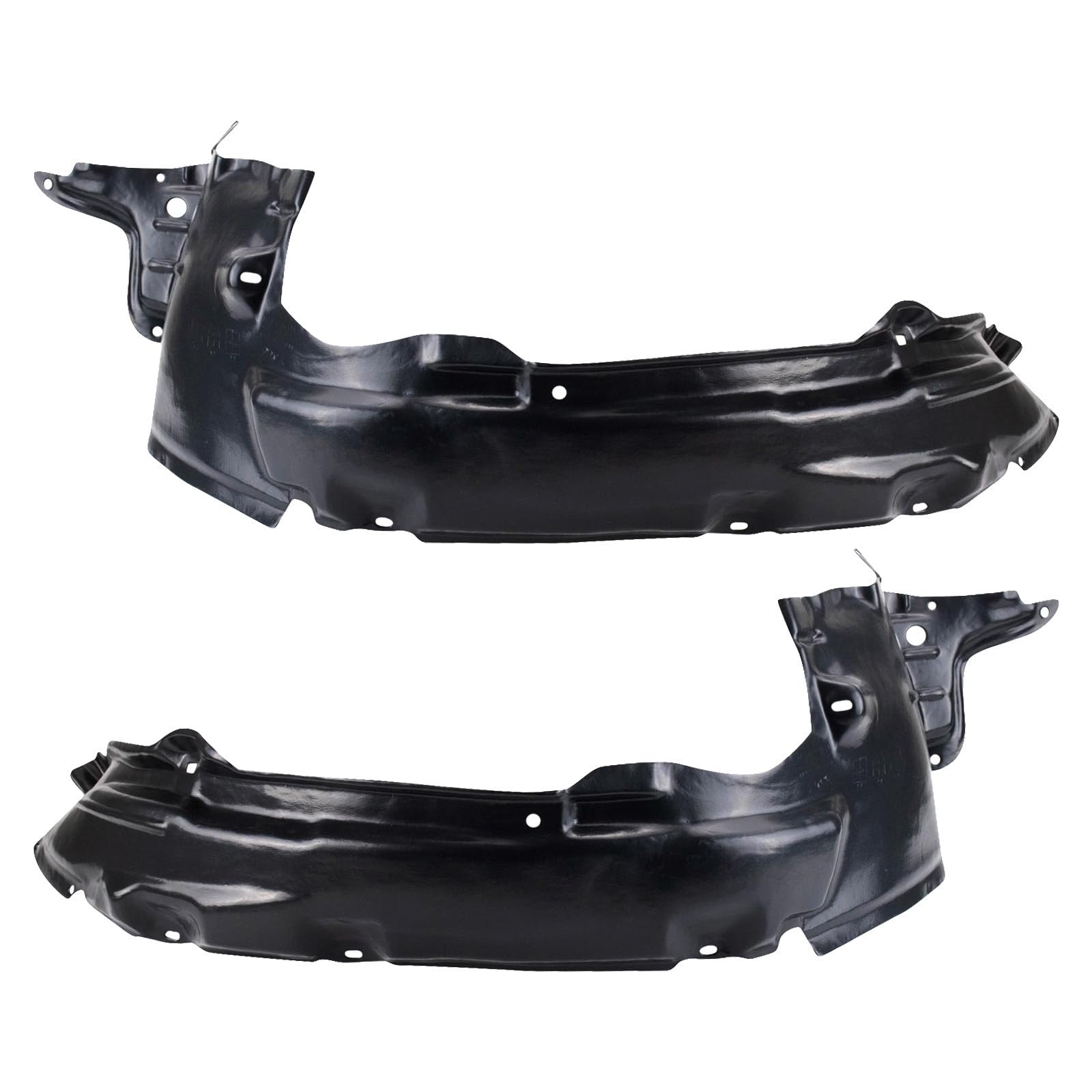 TRQ Front Inner Fender Liner Set | For 2001-2004 Ford Escape FO1248110 FO1249110