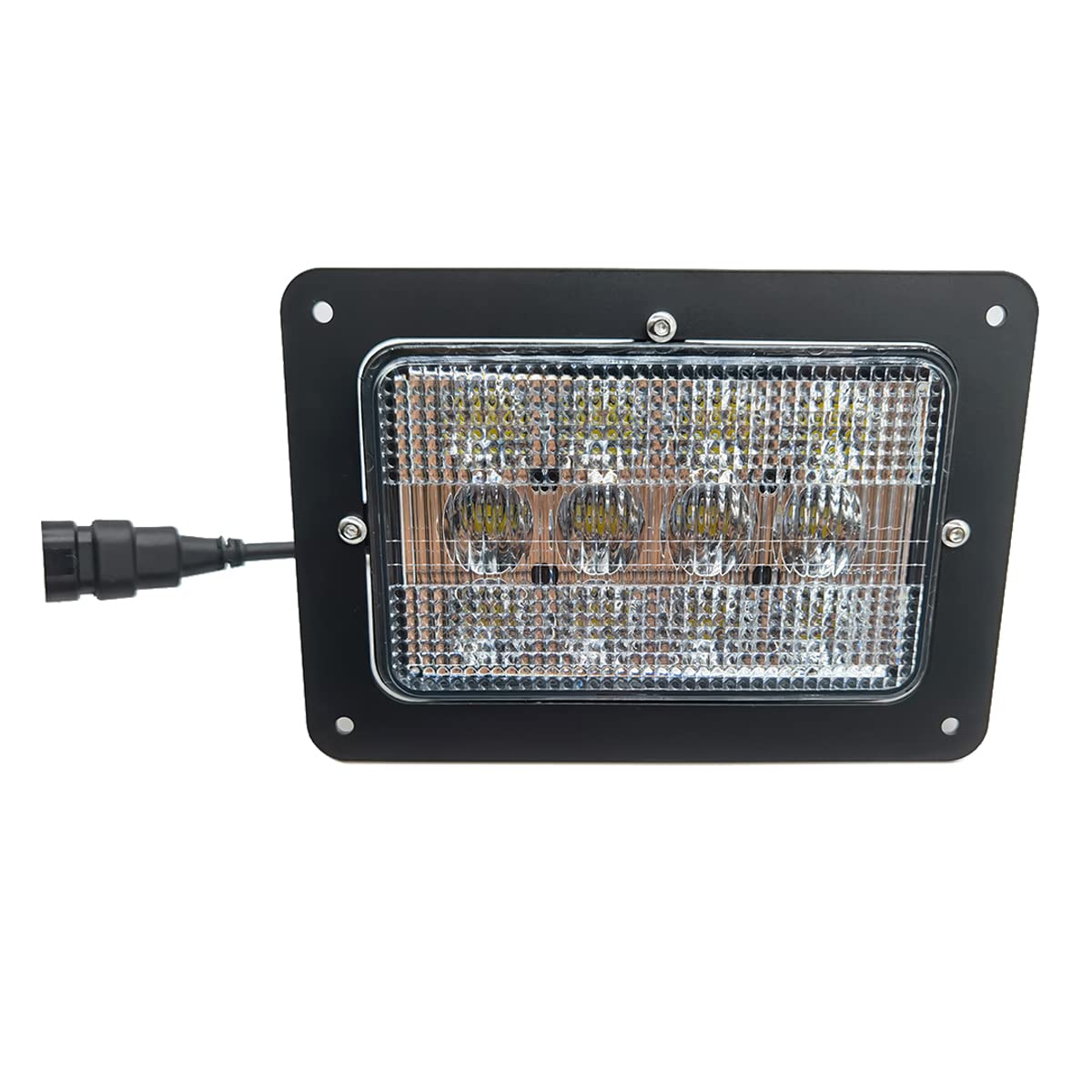 Led Headlights 4X6In 60W Flood Light Compatible With Case/IH3088,3288,3488,3688,5088,5288,5488 International Tractor 3088,3288,3488,3688,5088,5288,5488