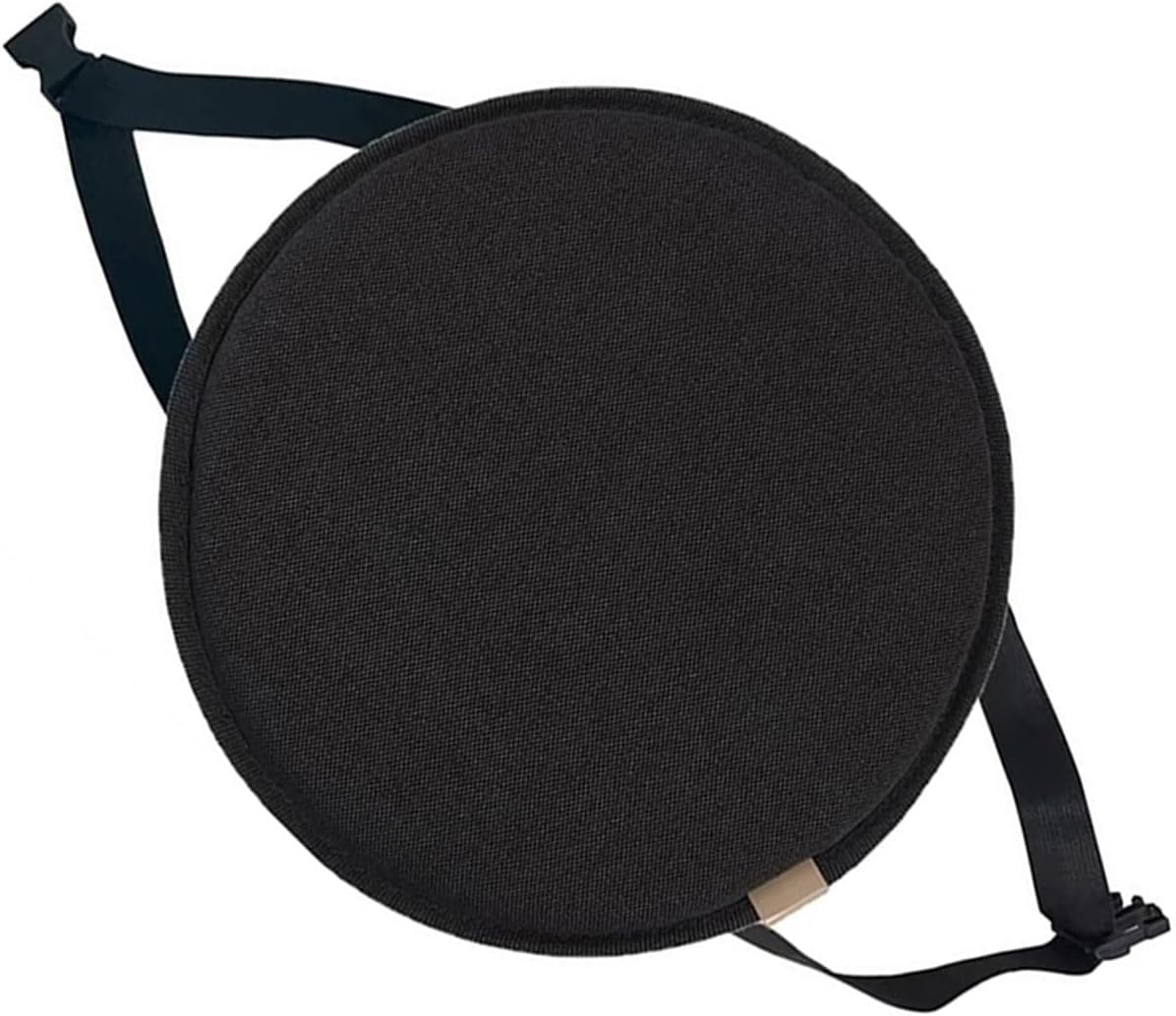 uyeoco Set of 1/2/4 Round Chair Cushions, 30cm/33cm/35cm/40cm/45cm/50cm with Non-Slip Buckle, Soft Seat Cushion For Stool, Garden, Indoor, Outdoor, Home(3#,1PCS_45CM/17.7INCH)