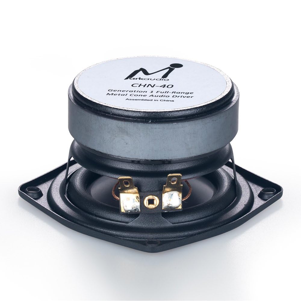 MarkAudio フルレンジスピーカー　自作　ペア MarkAudio Alpair7MS 10cmフルレンジ・ゴールド（ペア