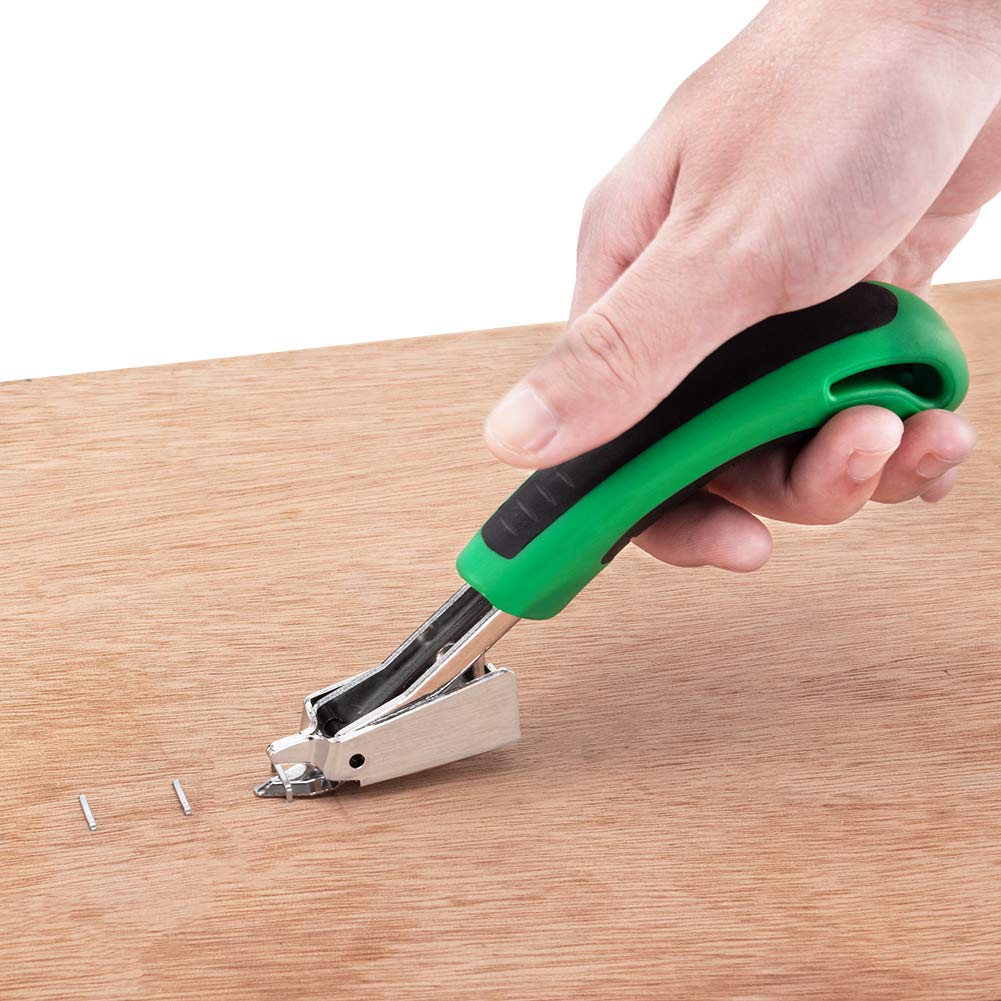Kit de Trabajo Pesado de Pistola de Grapas con 2000 Grapas y Removedor Para TapiceríA, Material de FijacióN, DecoracióN, CarpinteríA, Muebles