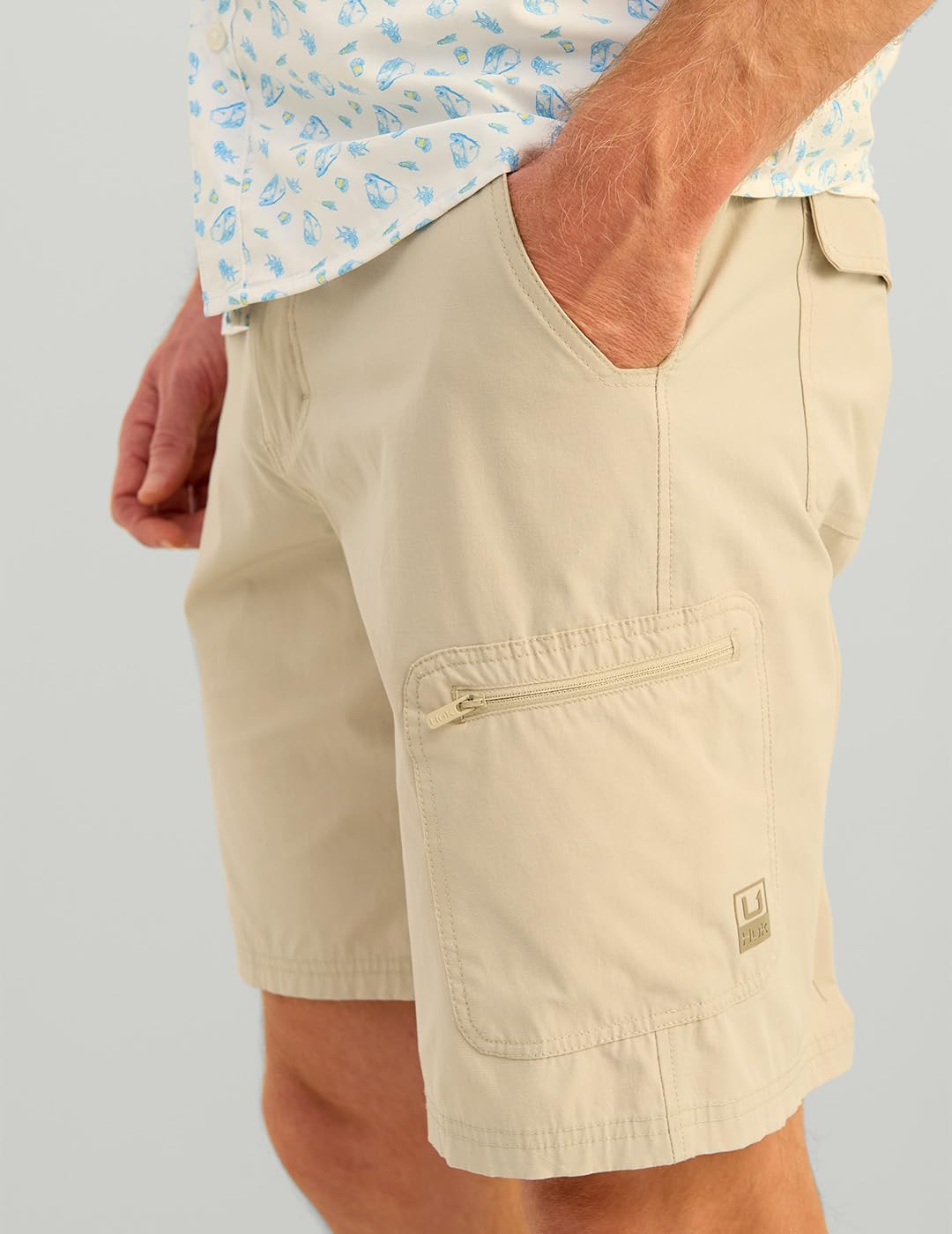 HUK Mens Next Level 10.5" Short, Quick-Drying Fishing Shorts for Men - Image 5