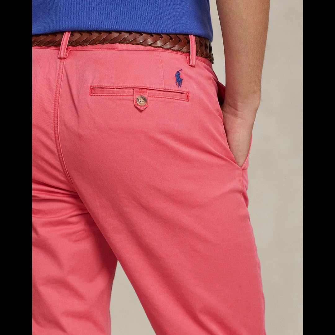 POLO RALPH LAUREN Men's Flat Front Straight Bedford Pants - Image 3