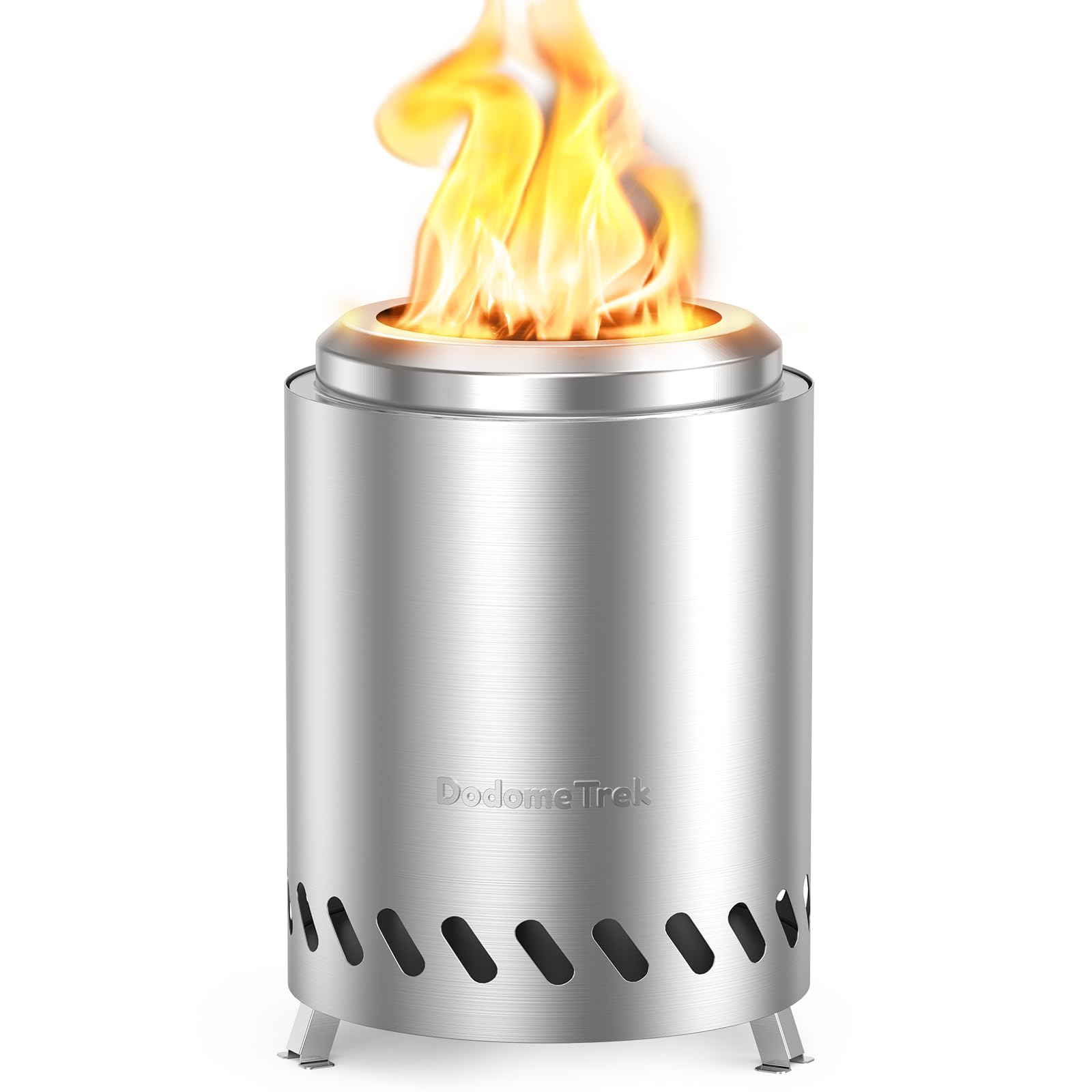 Tabel Top Fire Pit Mini, Portable Firepit Outdoor, 5.5 Inch Tabletop Firepit Stainless Steel