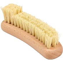Cleaning Brush for Banneton Bread Proofing Basket, Wood Pulp Sourdough Proofing Basket Scraper, Flour Crumb Brush, Kitchen Wooden Cleaning Scrubber with Long & Short Bristles