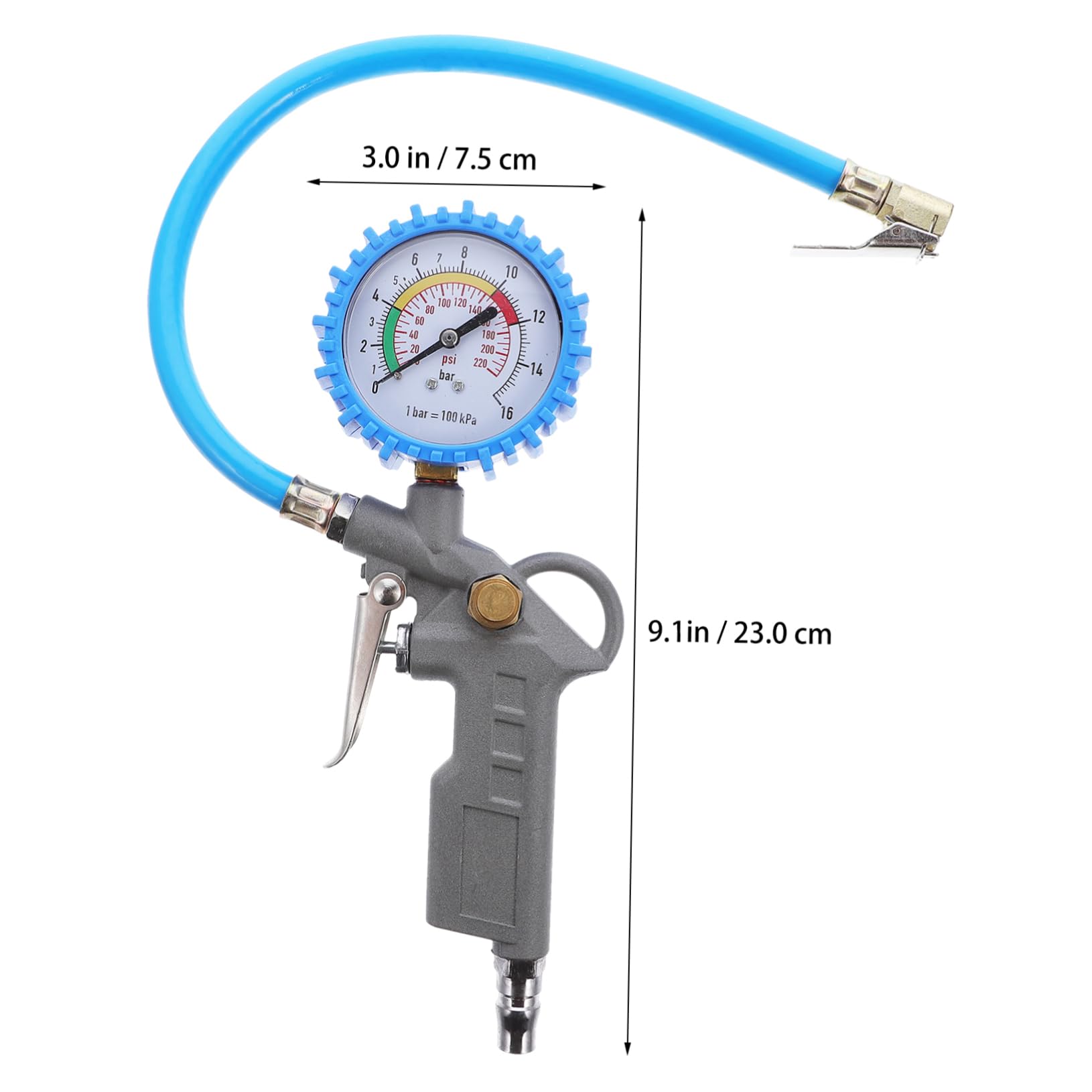 Cabilock Car Tire Pressure Gauge Digital Tire Pressure Test Table Essential Car Supply Tool