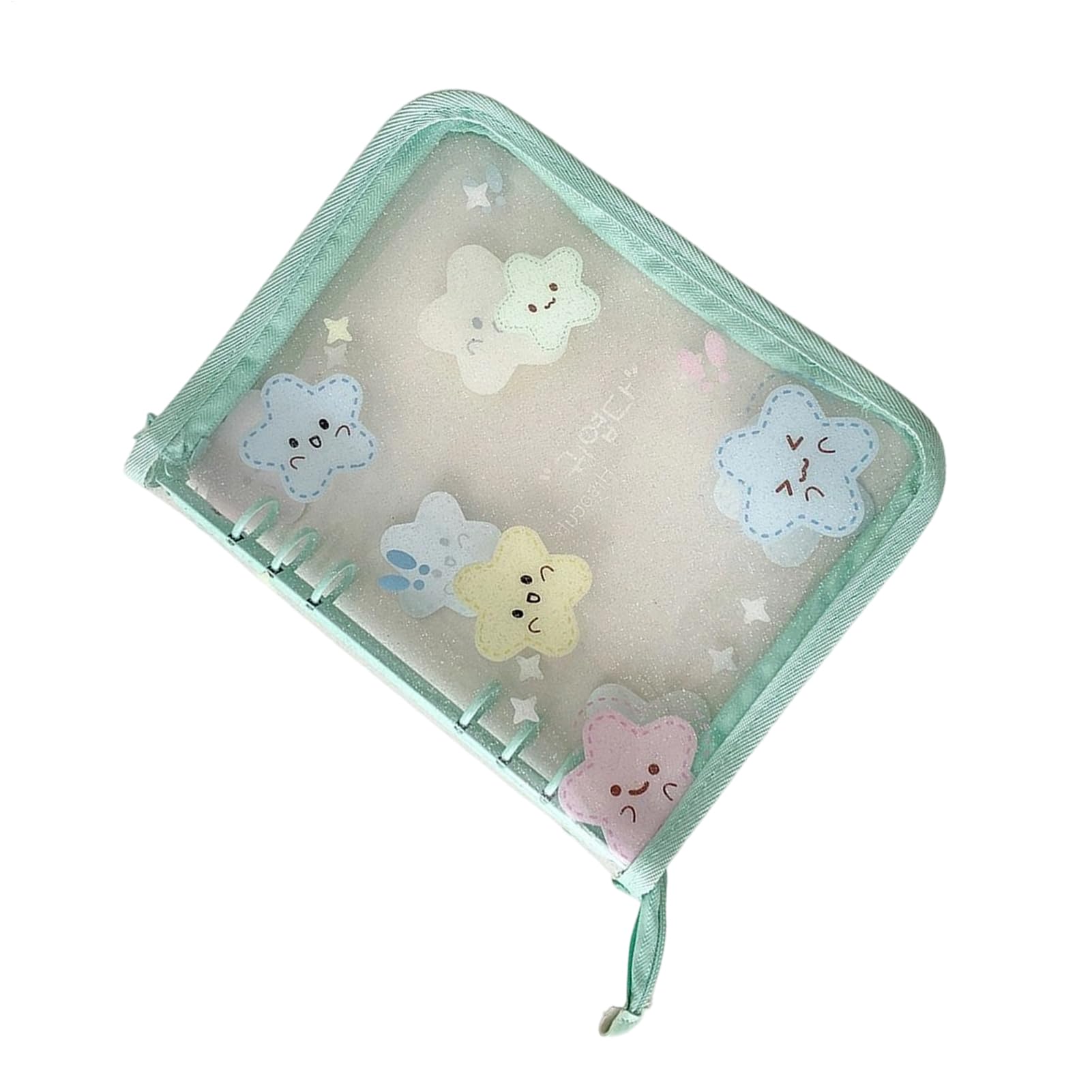 Classeur cartes A5 transparent avec 20 pages rechargeables
