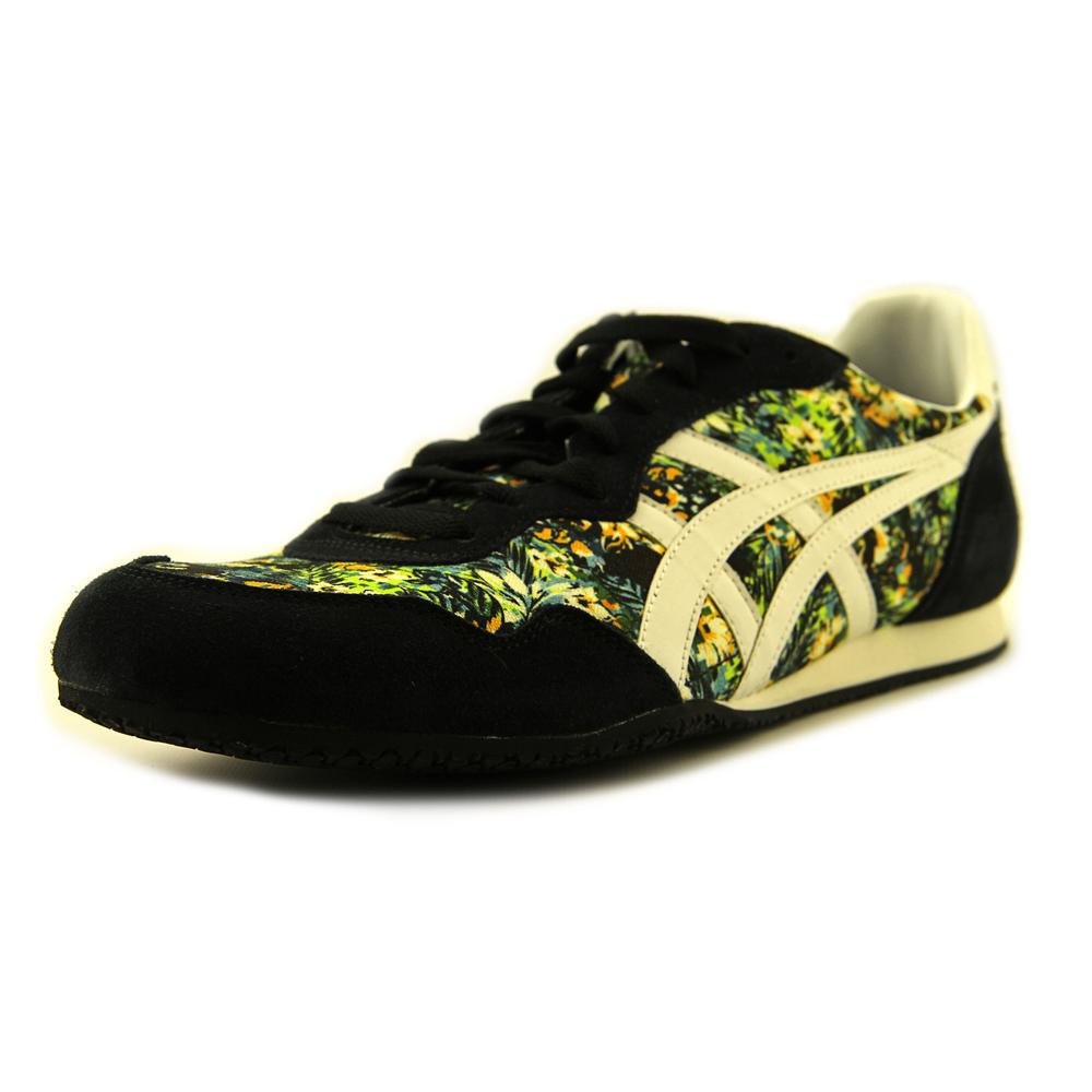 Onitsuka Tiger Serrano Floral Black And Slight White Sneaker 12