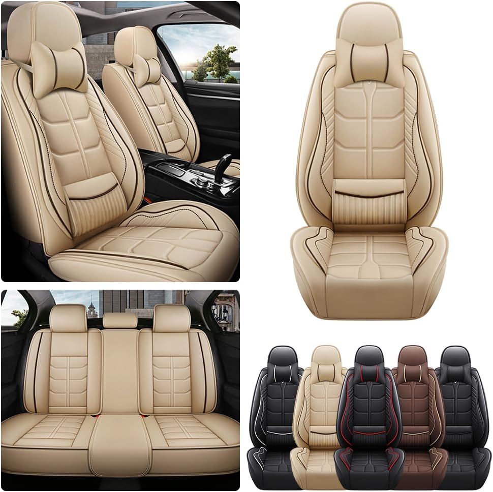 ijesign Leather Car Seat Cover for Lexus GX 470 20032009