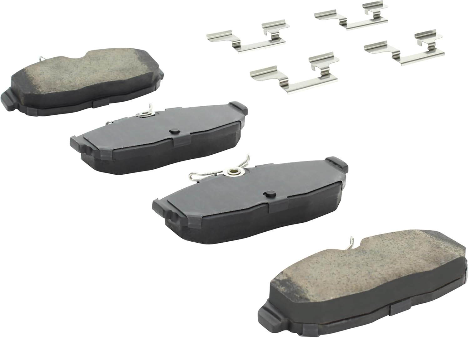 QUALITY-BUILT Rear Semi-Metallic Brake Pads, Premium 1001-1082M, Compatible with 2005-2011 Avanti/Ford (Avanti,Mustang)