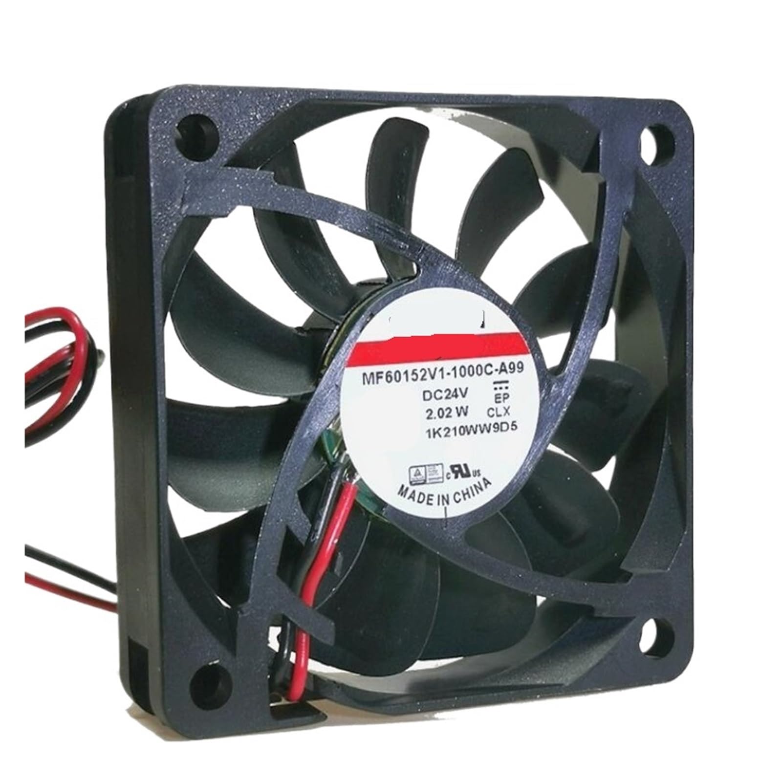 TYHUJKKL Mf60152v1-1000c-a99 24v 2.02w6015 6cm two-wire cooling fan