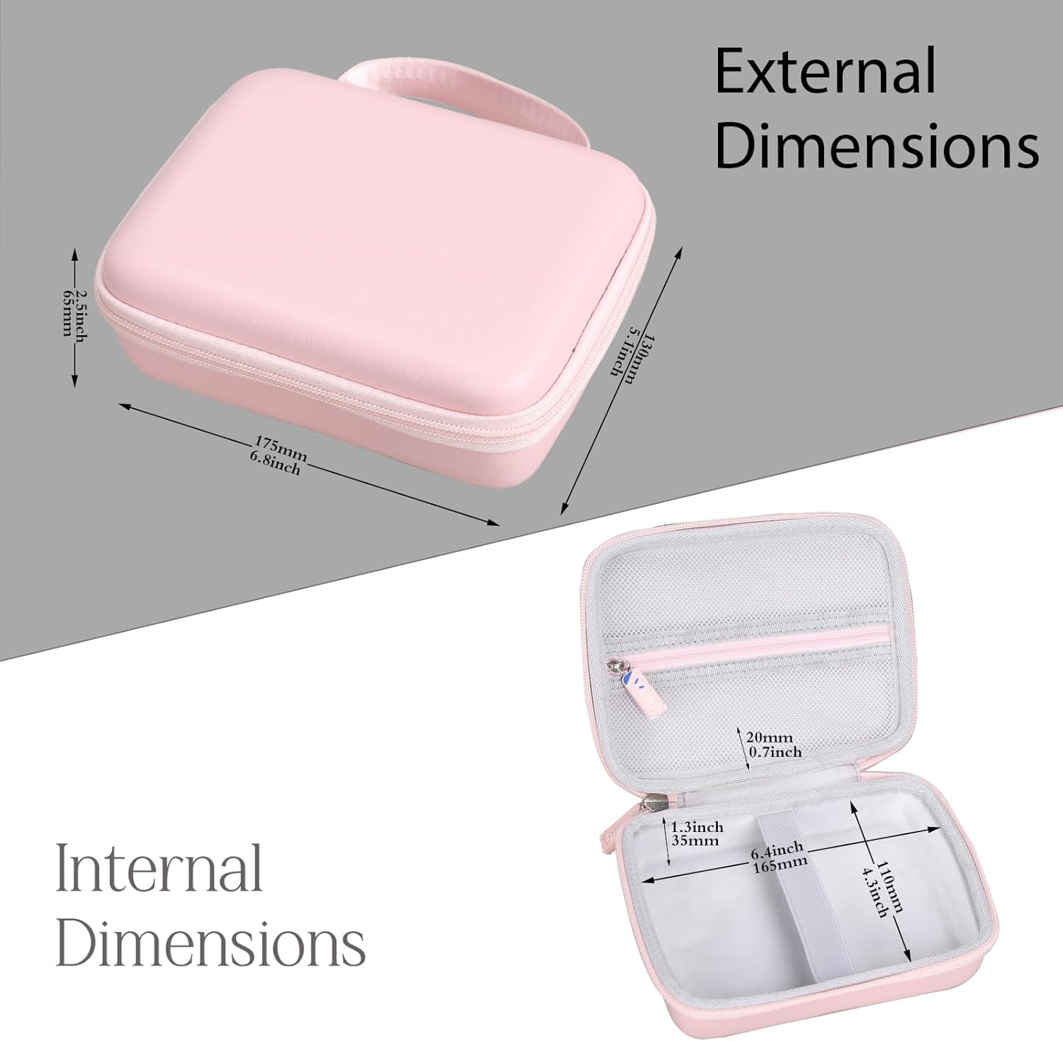 Case for RG405V/ RG406V Retro Handheld Game Console - Hard Protective Travel Carrying Storage Organizer Bag (Case Only) - Image 3