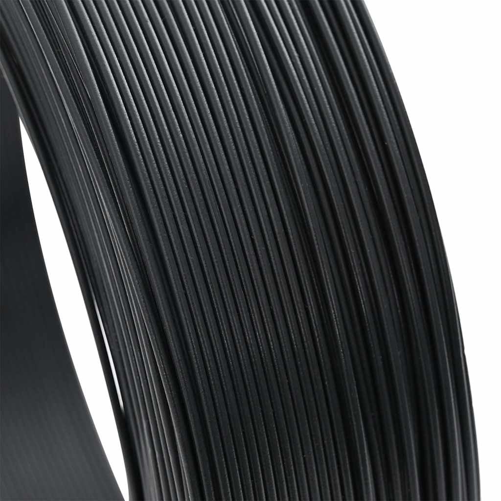 vidaXL Alambre para Atar Vallas Acero Bricolaje Accesorios Articulos para Vallado Cercado Rejas Estabilidad Firmeza Gris Antracita 250m 2.3/3.8mm